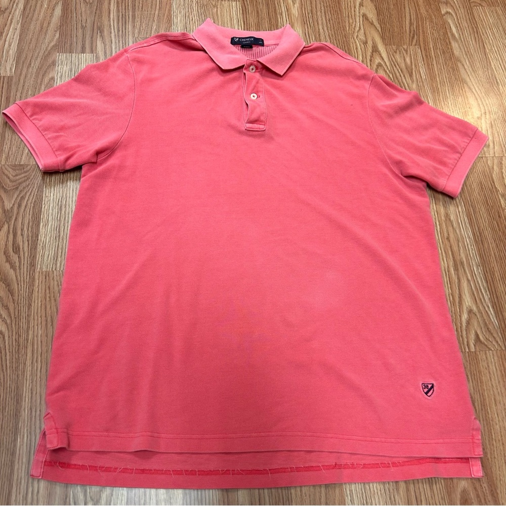 Daniel Cremieux Men’s Polo Shirt Size Large Pink Summer 38